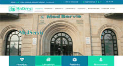 Desktop Screenshot of medservis.az